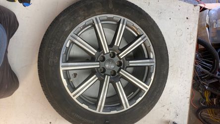 Audi 20” rim and tire