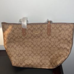 Large Coach Tote Bag