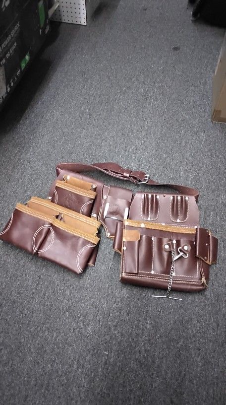 WAXWING QUALITY FIRST ONE PIECE TOOL BELT SYSTEM 💯% BUFFALO LEATHER