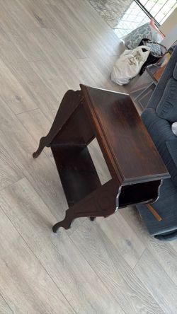 Antique magazine stand