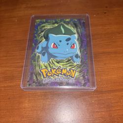 1999 TOPPS POKEMON THE MOVIE EDT E1 BULBASAUR #1