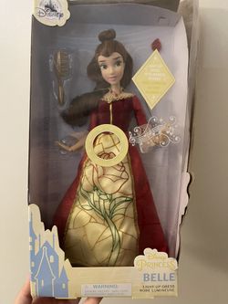 Disney Belle Doll (light Up Dress ) 