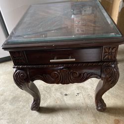 Wood Table H26xL24xD24