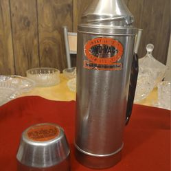 (2) Stainless-Steel Insulated Vacuum Thermos'
