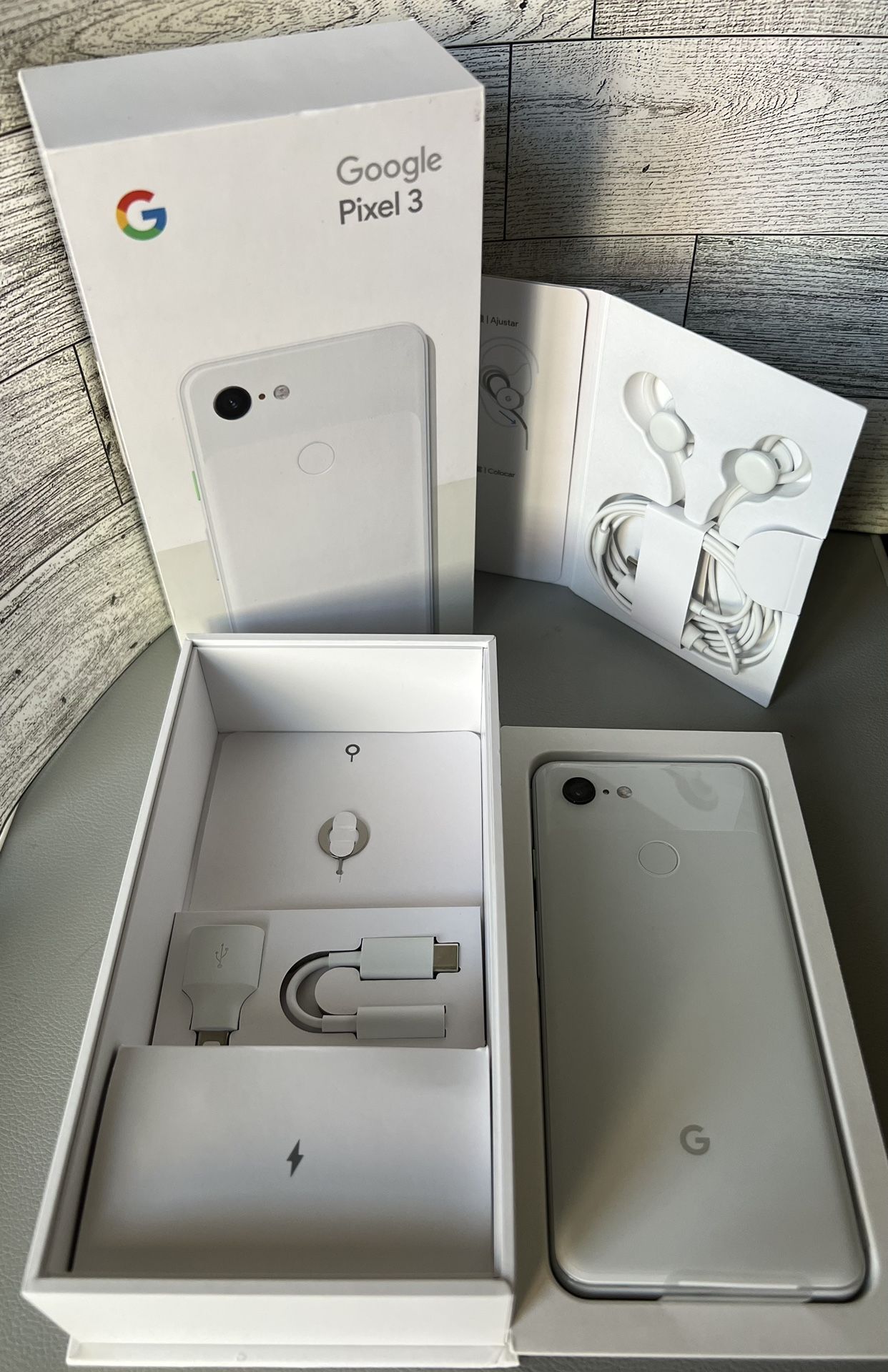 Google Pixel 3 (64GB) Unlocked/Desbloqueado For All Carriers