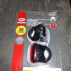 Lockable  Led Light Set  For Bike