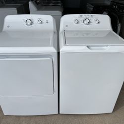 GE Washer and Electric Dryer Set (1 Month Warranty)