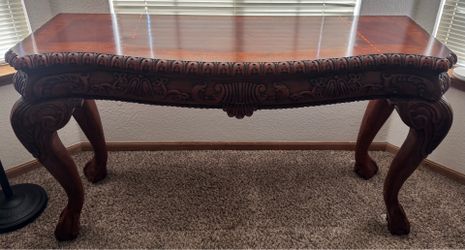 Ornate Wood Table