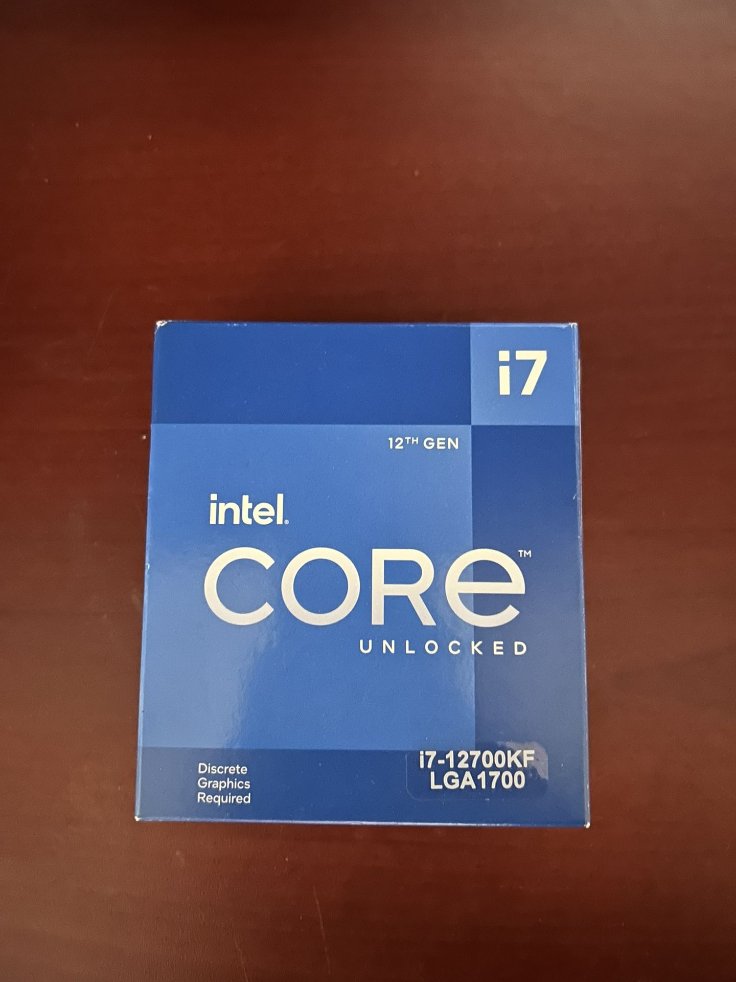 Intel I7 Processor 