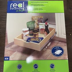 Soft Closing Wood Drawer