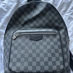 Louis Vuitton Damier Graphite Josh NV Backpack Rucksack Black