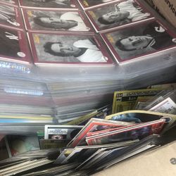 Box Of Old Baseball Cards 70s 80s 90s Mlb
