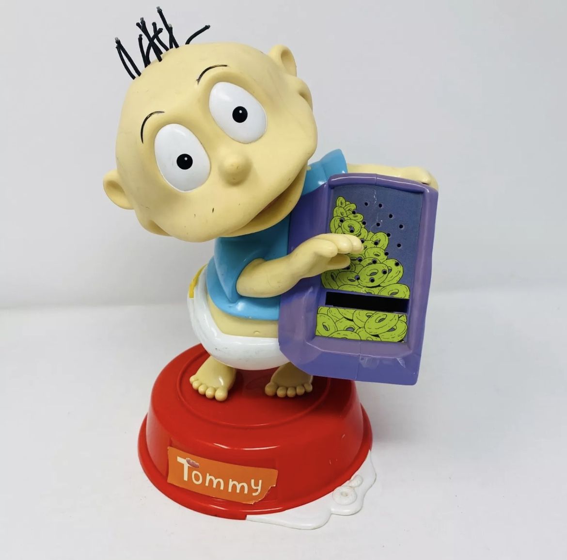 Vintage 1999 Rugrats Tommy's Nickelodeon Reptar Toss Floor Game *Figure Only* Tested!!!