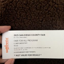 SD Fair Tickets