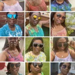 Sunglasses tie-dye T-shirts Tiedyed Dresses and Jewelry Purses Wallets make me an offer all items are new