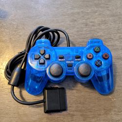 Controller PlayStation 2 Double Shock blue