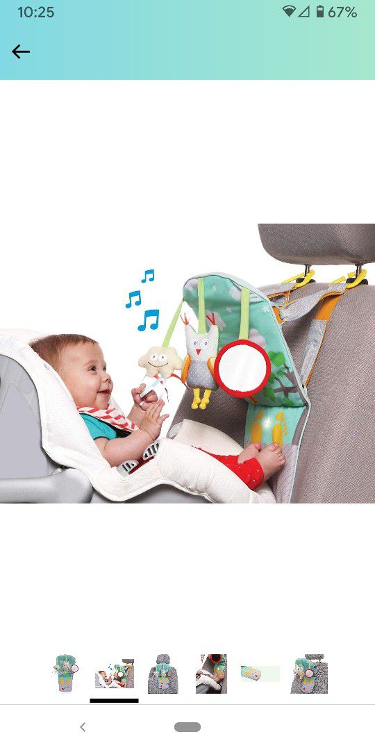 Play & Kick Car Seat Toy For Infants
