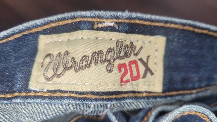WRANGLER 44X34 Men's Western Denim Jeans - Kern County Fair - Cash Only