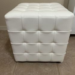 Modern Cube Ottoman - Baxton Studio (1 only)