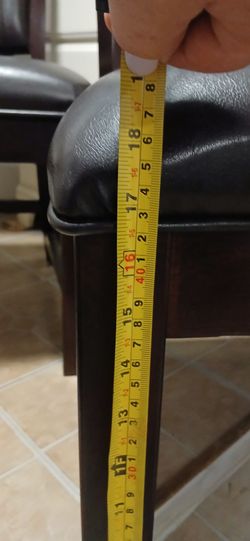 2 leather chairs