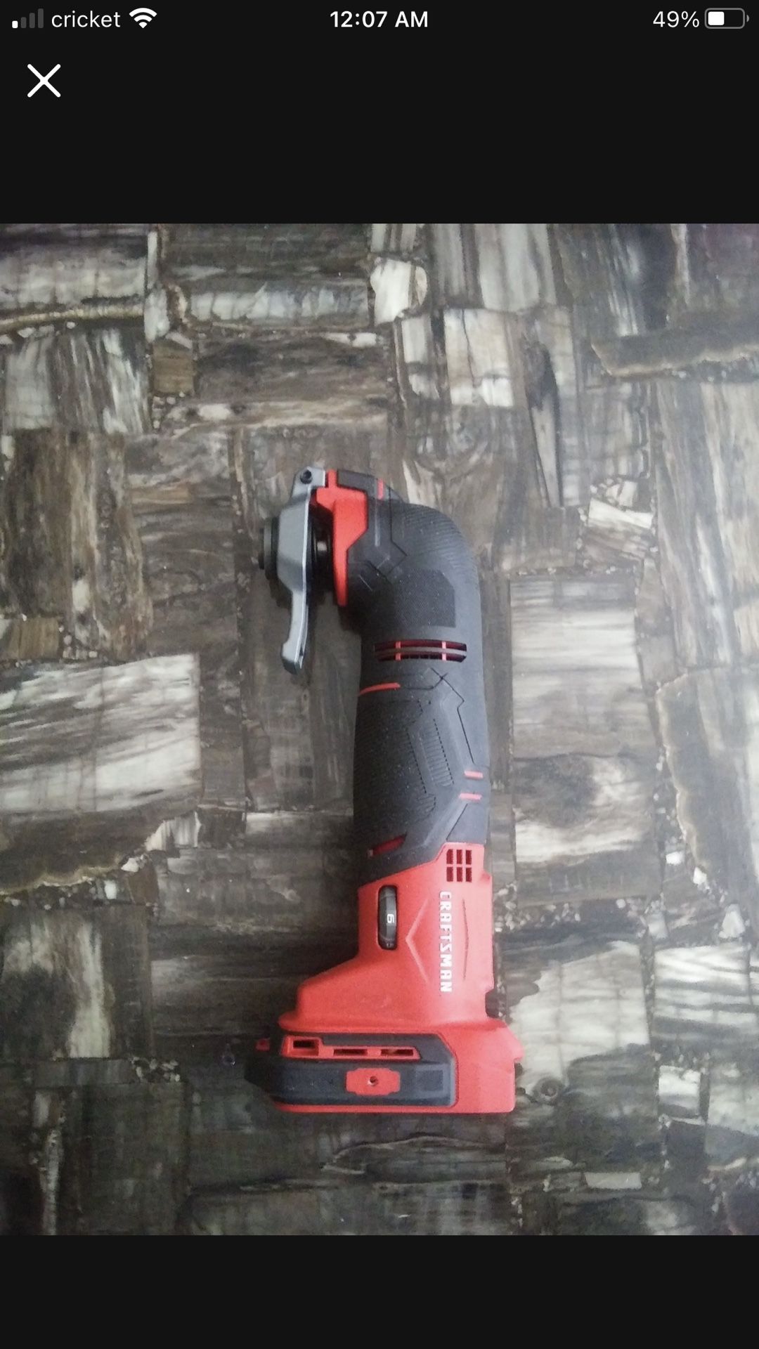 Craftsman 20 Volt Multi Tool (Tool Only) No Battery and Charger