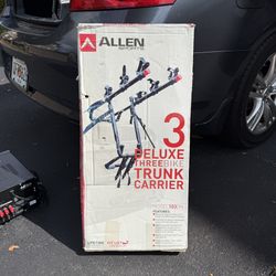 Allen Sports Deluxe 3-Bike Trunk Carrier Bicycle Rack Model 103DN
