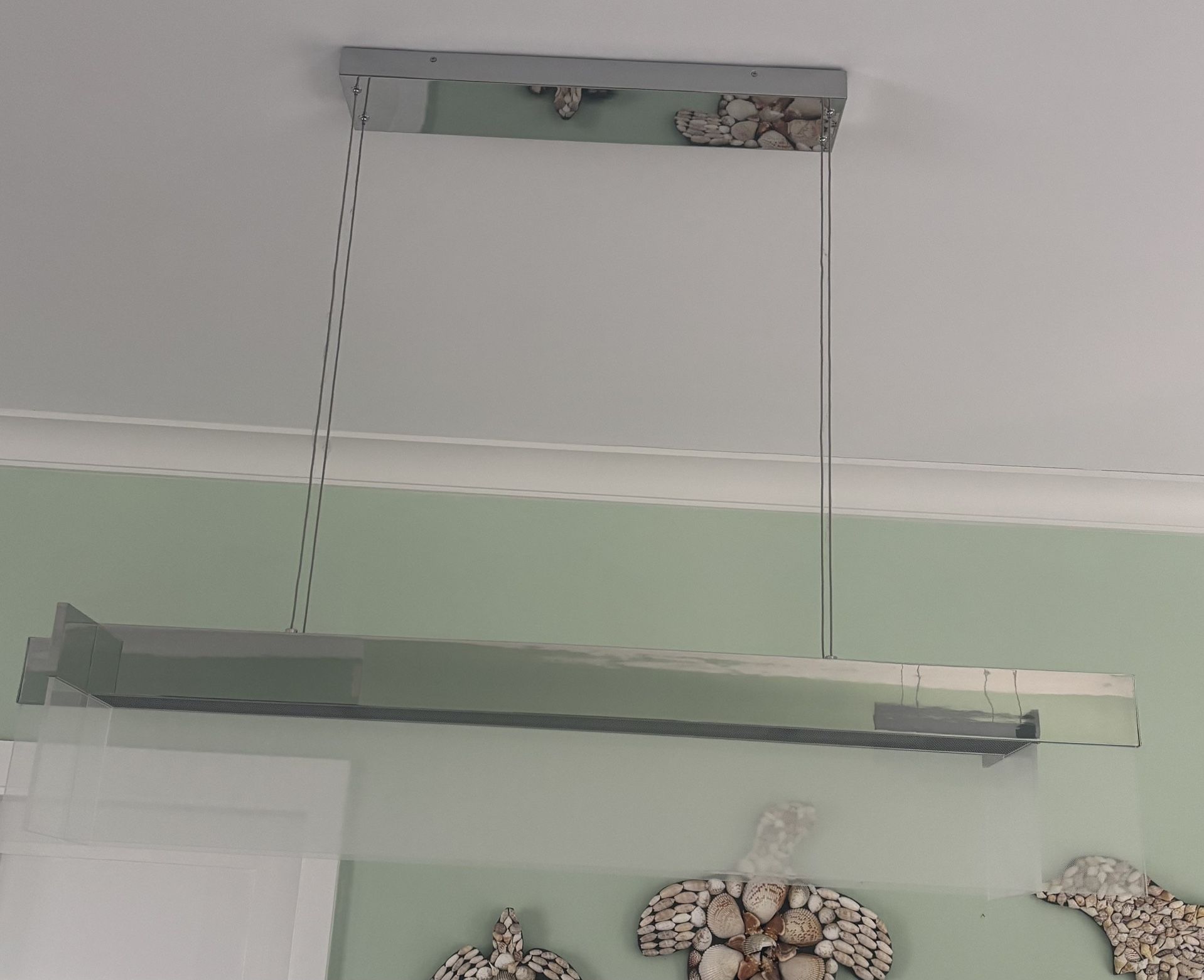 1 Kichler Pendent Lights In Chrome