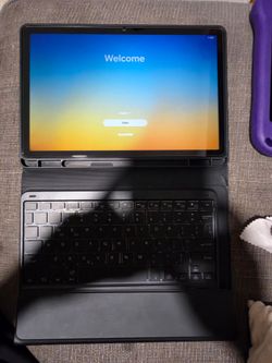 Samsung Galaxy Tab A9+ 5G 64GB + Keyboard Case – $180