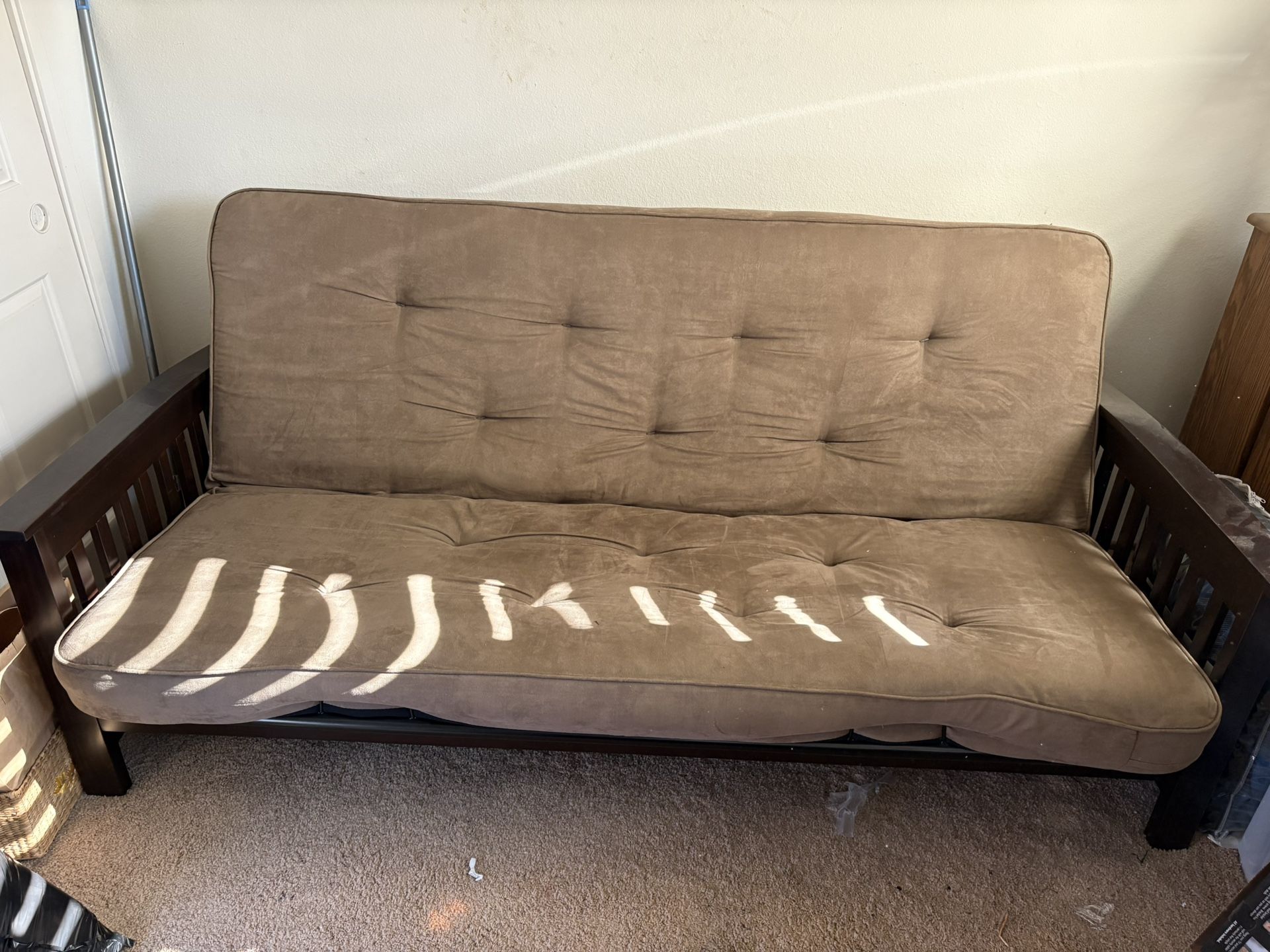 Futon Sofa (Lightly Used/No Damage)