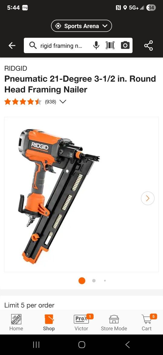 Rigid Framung Gun