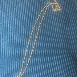 Necklace With 2 Pendants 