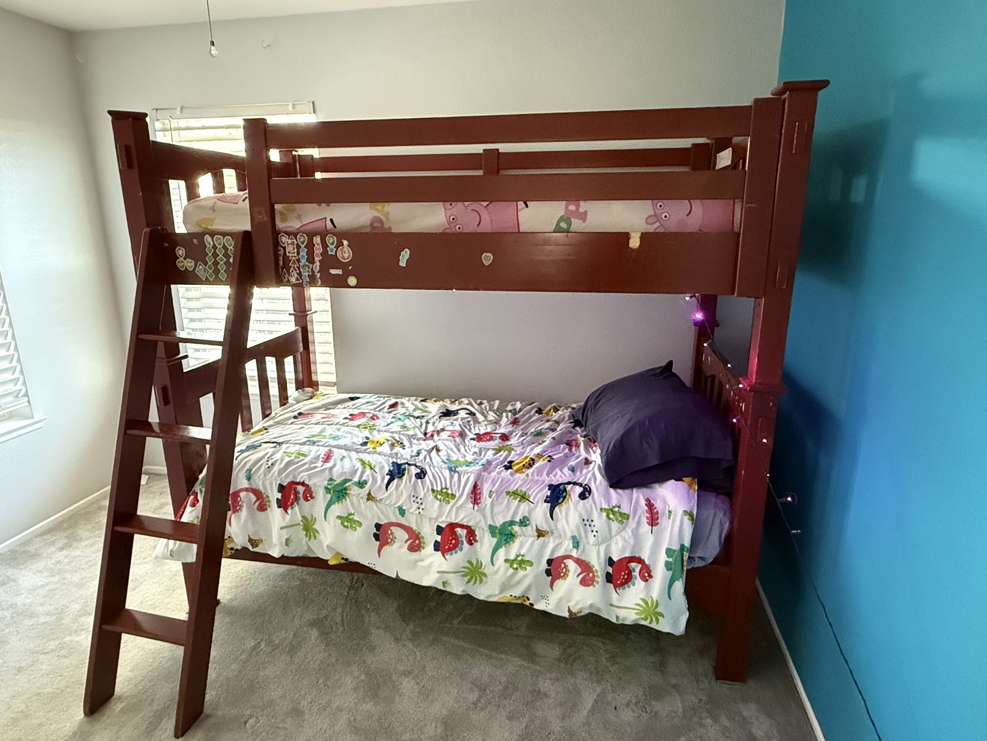 Twin size bunk bed