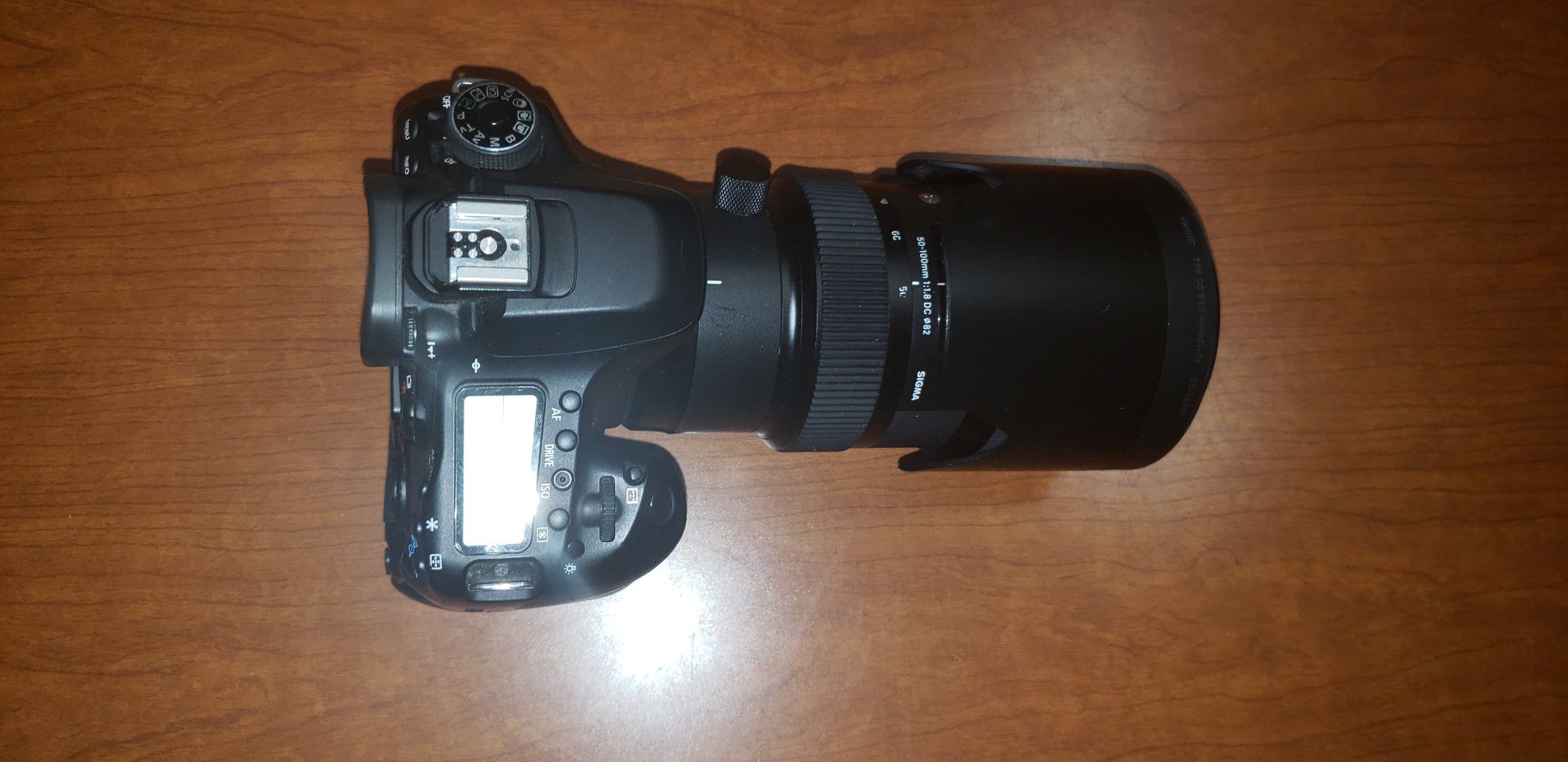 Canon 80D with Sigma 50-100mm f/1.8 with Lens Bundle