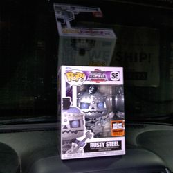 Pop Rusty steel figure