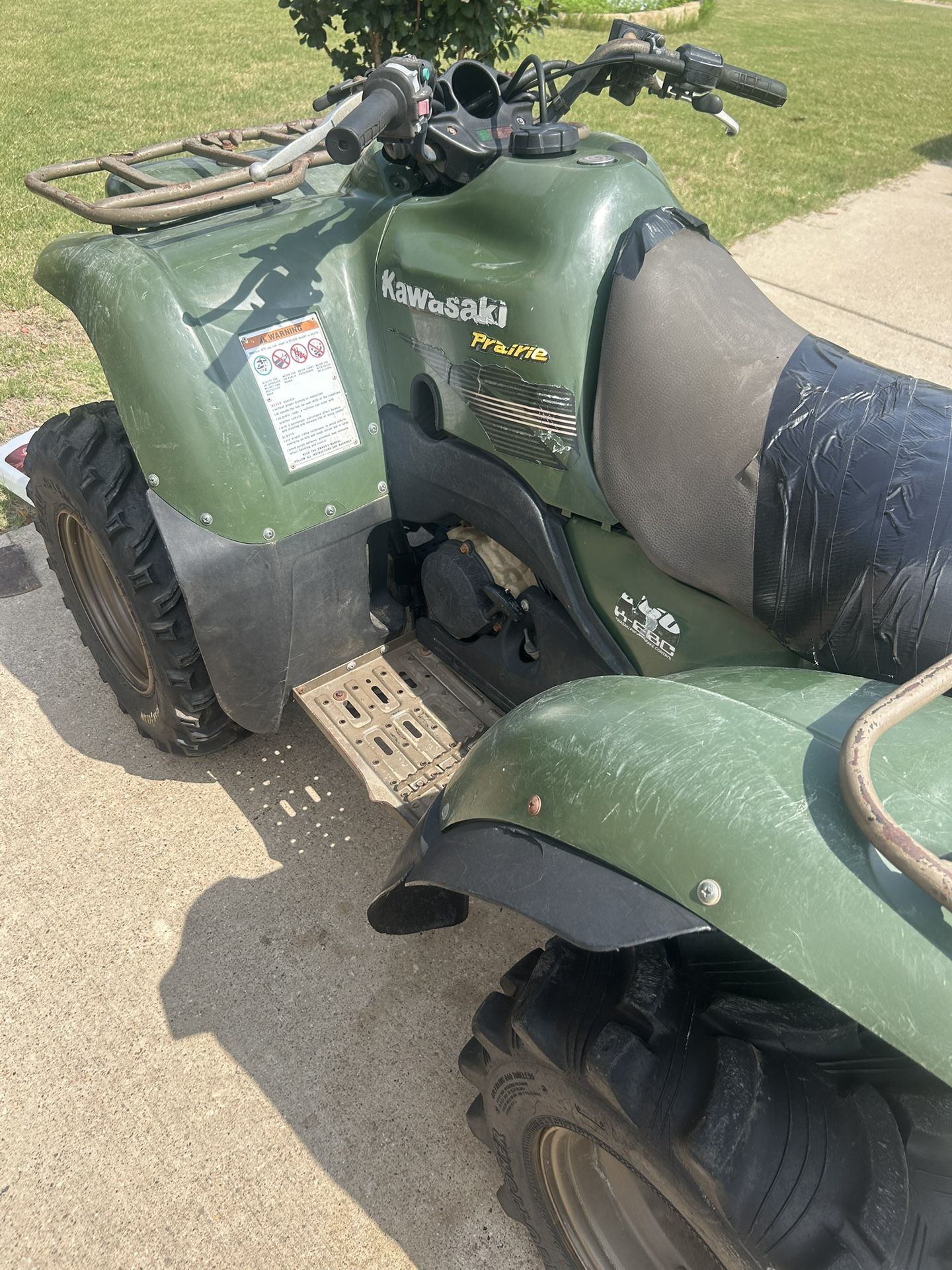 360cc Kawasaki ATV