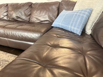 Macy’s Brown Sectional