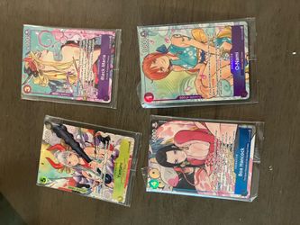 One piece trading Cards