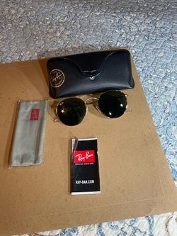 Authentic ray ban sunglasses