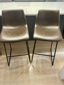 Set of Two, Counter Height Stools
