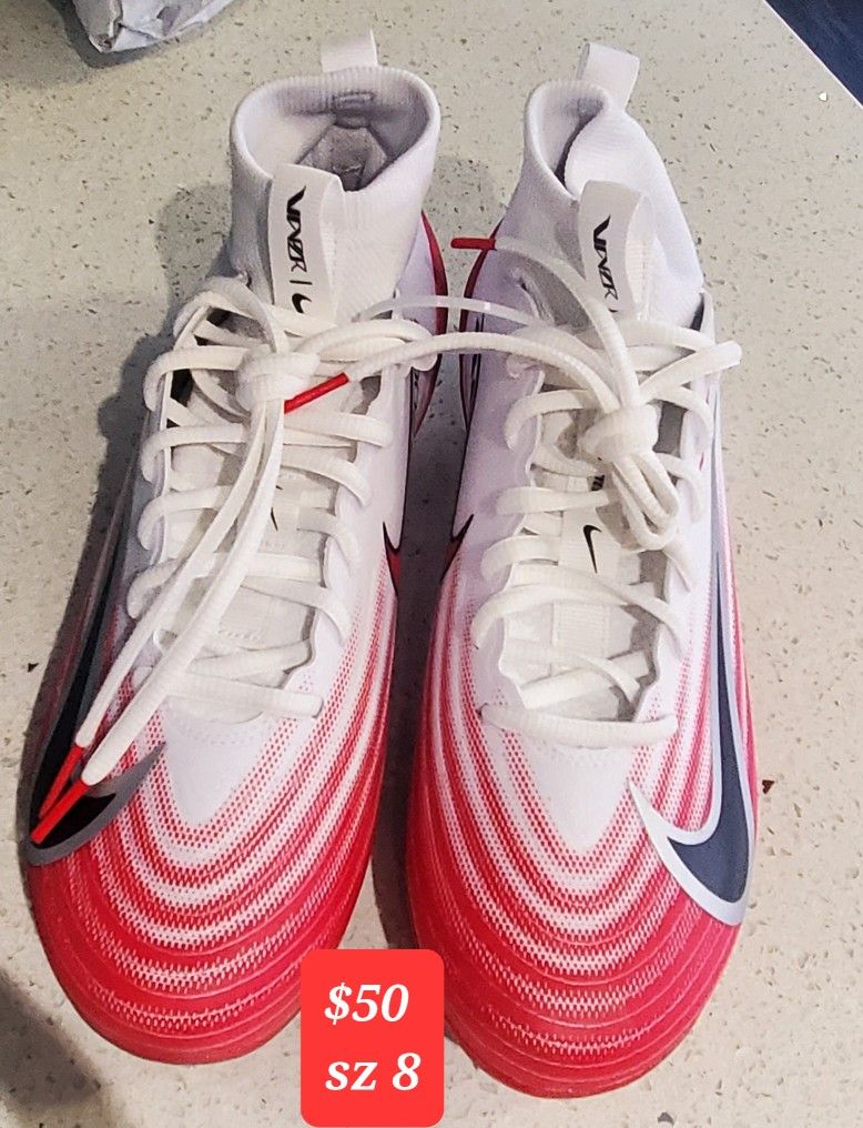 Nike Vapor Pro 1 Sz 8 Football Cleats