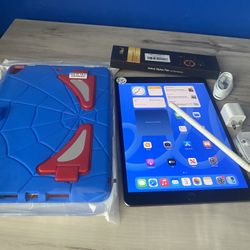 Apple IPad Air 3rd Generation (10.5” Retina/ Latest IOS 18) 64GB with pen, case & Accessories 