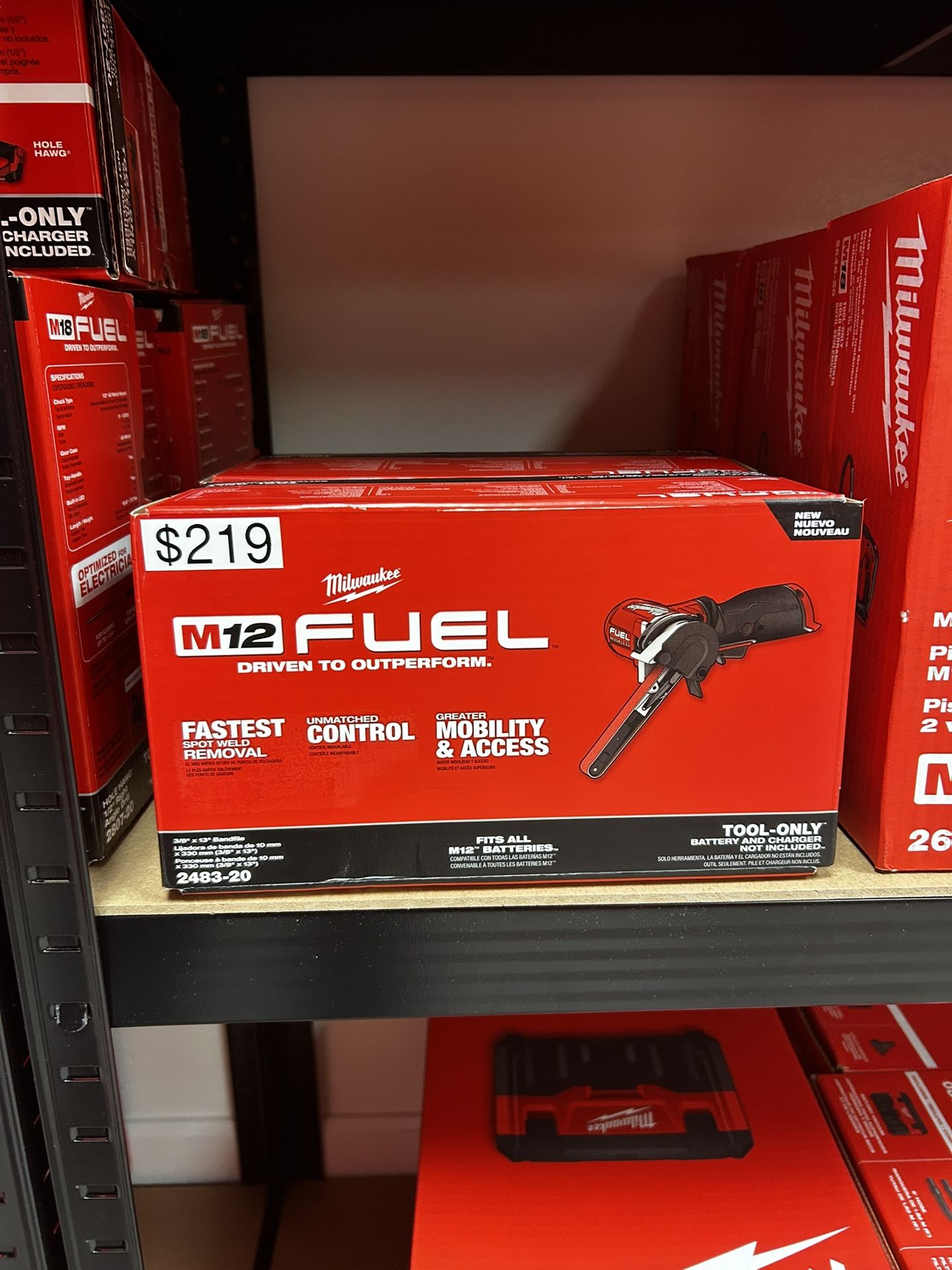 Milwaukee M12 Fuel 3/8” x 13” Bandlife