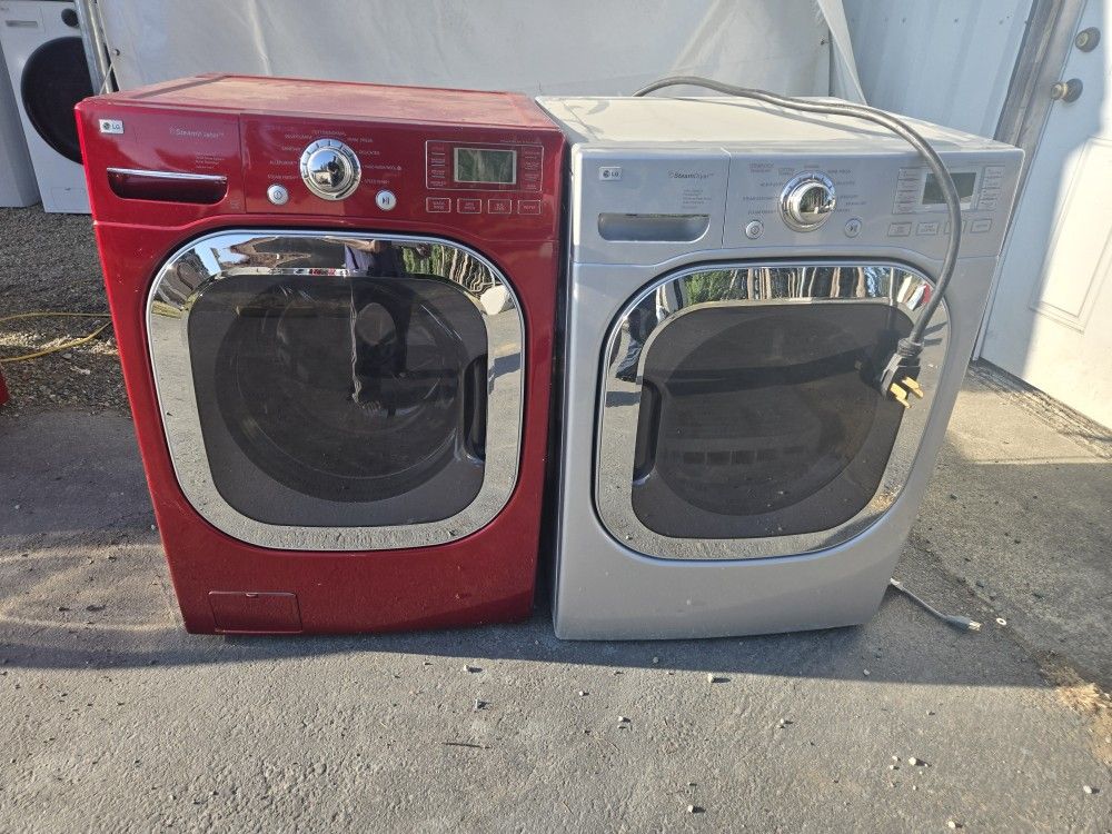 Lg Washer And Dryer Set Electric