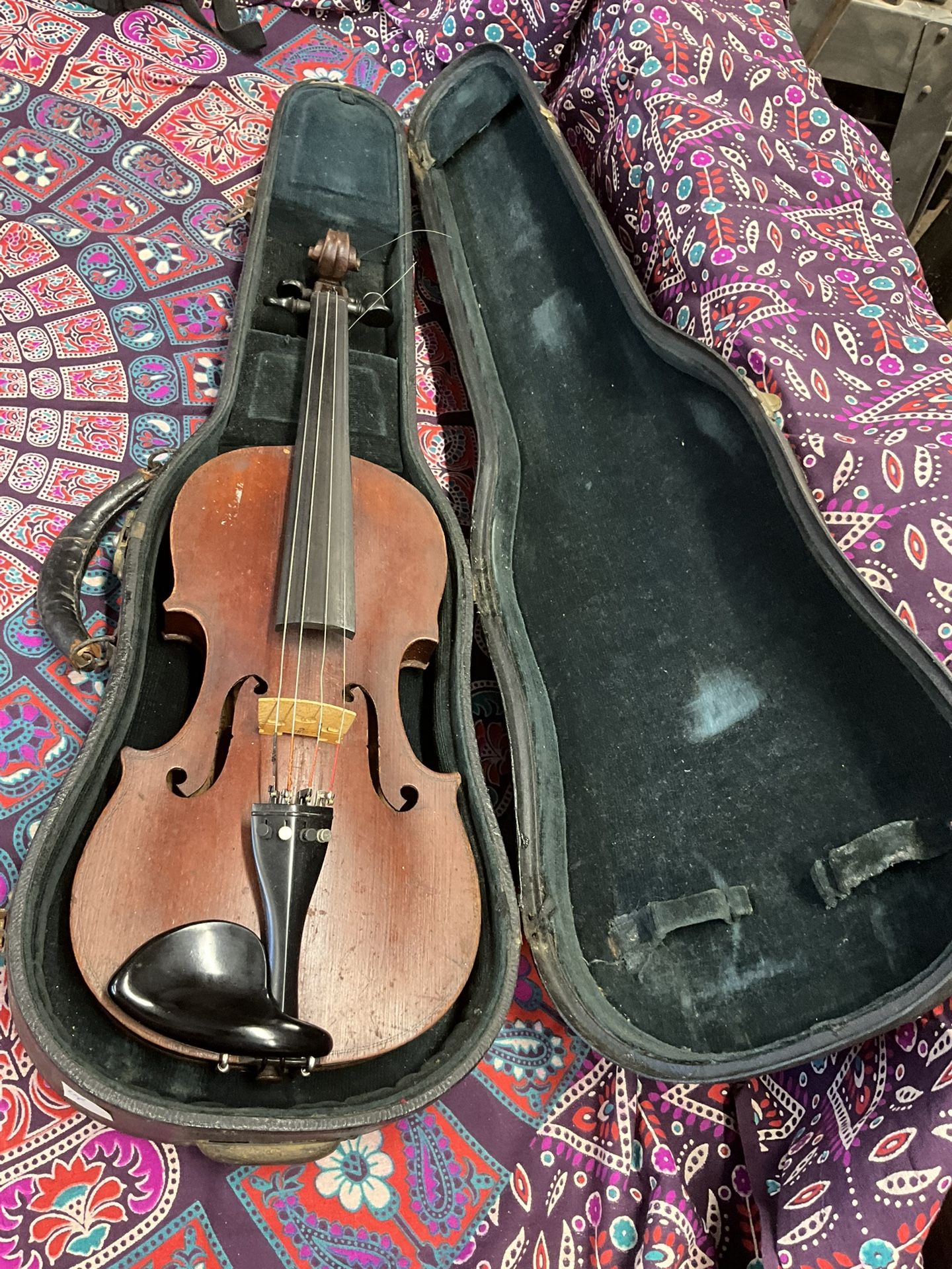 Mi-Fin (Medio Fino) Full Size- Student Level- French Violin w/ Hardshell Case