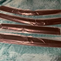 New Aftermarket Mazda CX-5 Window Visors Vent Rain Guards Smoke Tinted 4-Piece Set (2017+)