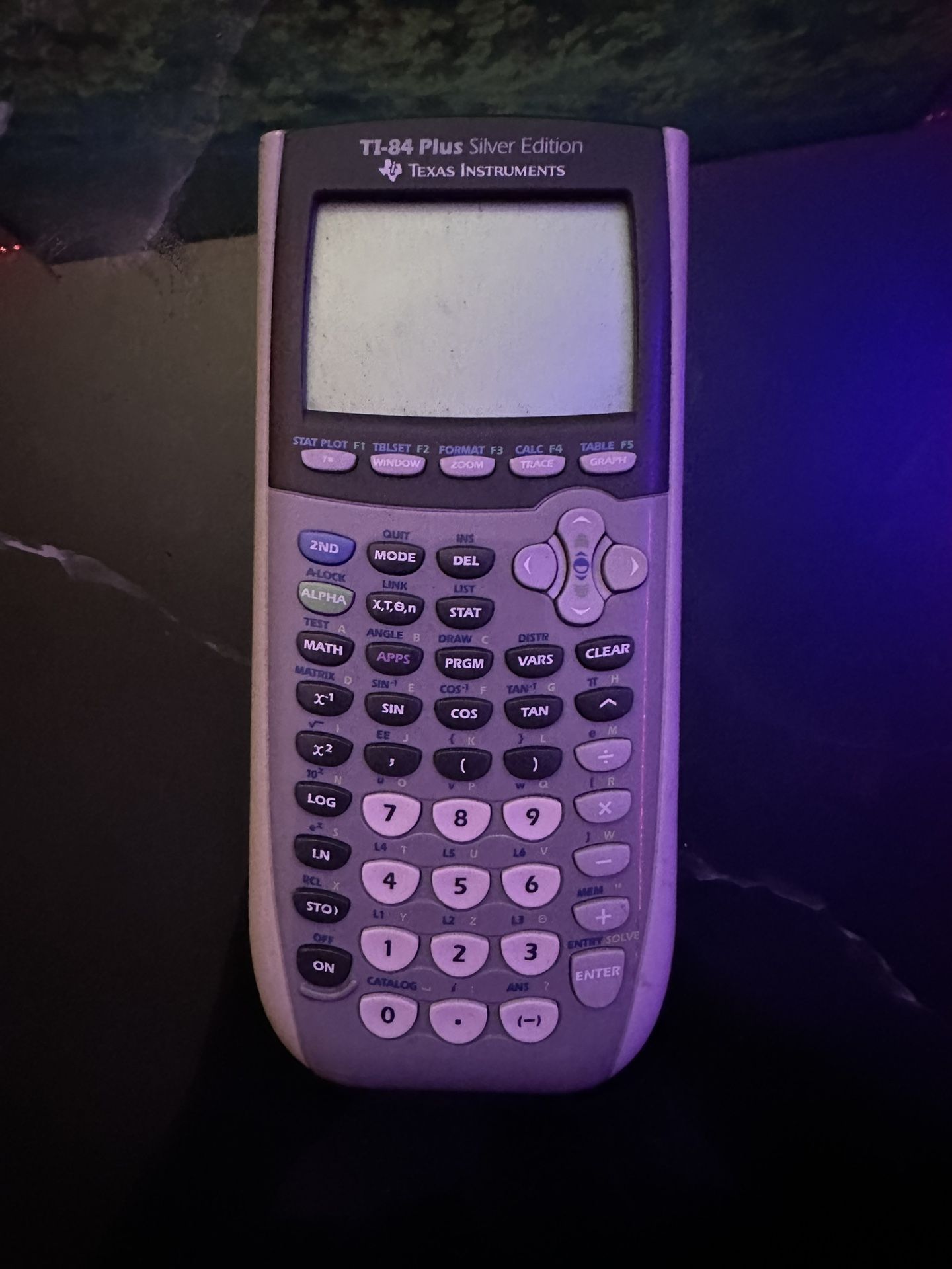 TI 84 Plus Graphing Calculator Silver Edition
