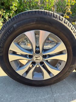 Honda Accord OEM 16” Wheels + Michelin Tires 215/60R16 – Set of 4