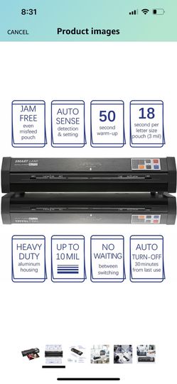 SINCHI Auto Sense selling 50-Second Warm-up 13-inch Laminating Machine