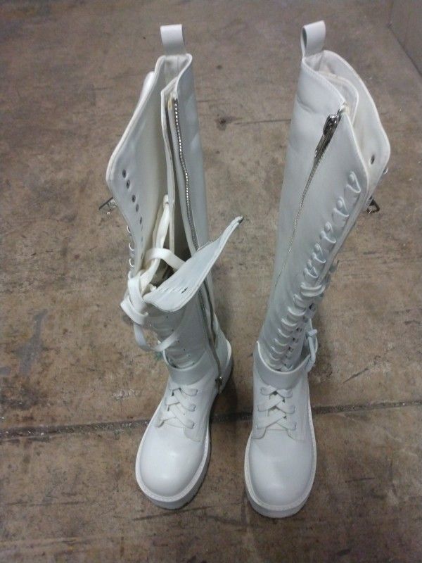 Dolls Kill Curtent Mood CM17-653 Obsidian Pocket Combat Boots