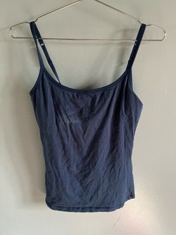 Blue tank top
